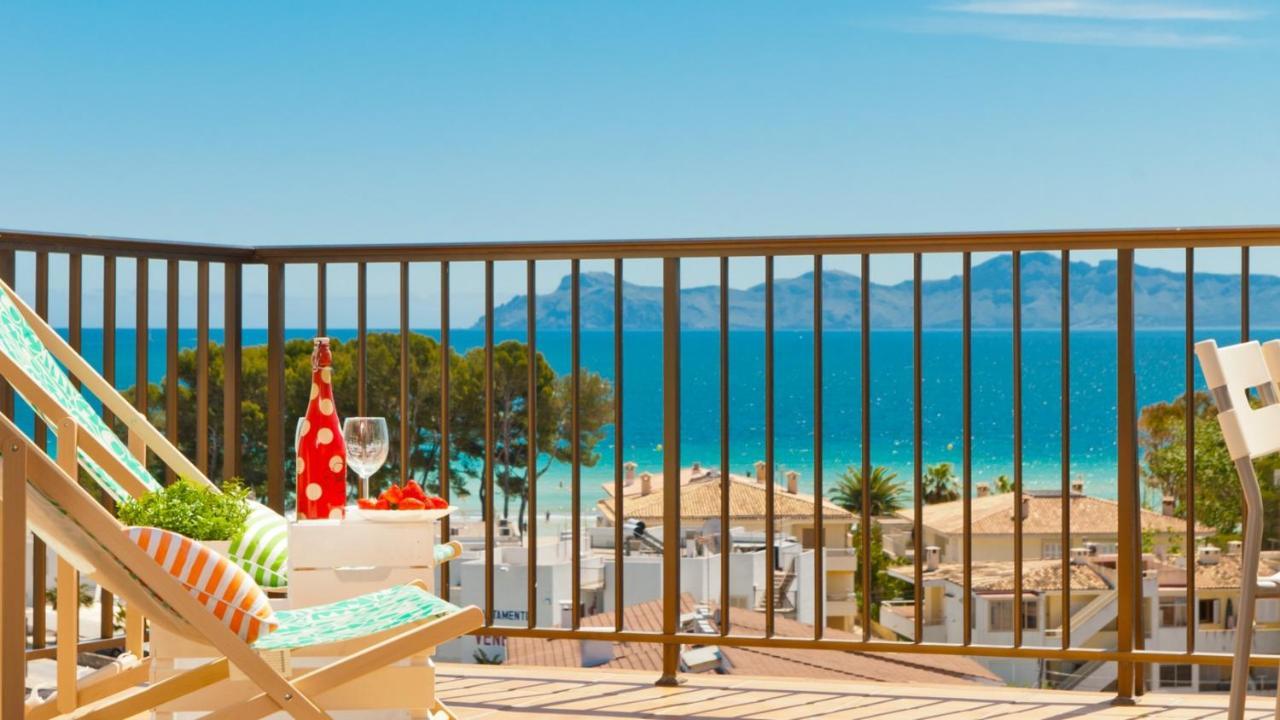 Apartment The Shell Ii, Beach Views And Pool Alcúdia Exteriér fotografie