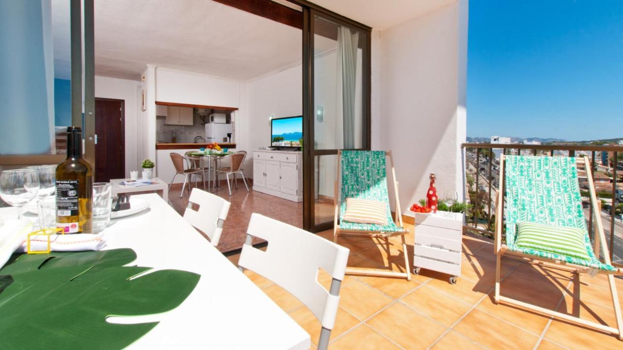 Apartment The Shell Ii, Beach Views And Pool Alcúdia Exteriér fotografie