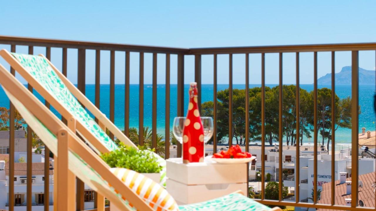 Apartment The Shell Ii, Beach Views And Pool Alcúdia Exteriér fotografie