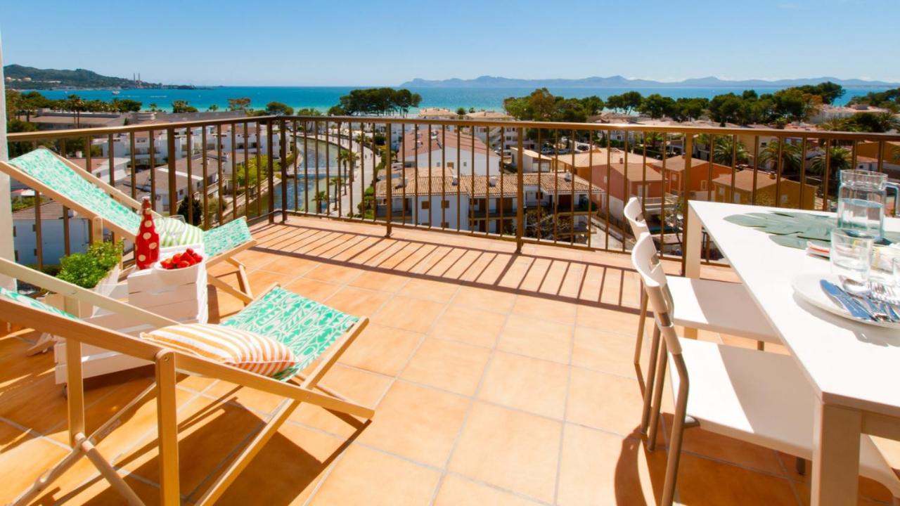 Apartment The Shell Ii, Beach Views And Pool Alcúdia Exteriér fotografie